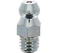 Restagraf - Graisseur à Visser Droit - M6-1.00 - Lubrification Précise pour Pièces Mécaniques - Adapté pour Entretien Automobile, Machines Agricoles et Industrielles - Réf. 7350 - Sachet de 5