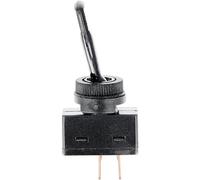 Restagraf - Interrupteur à Levier - 2 Broches - Connexion Cosse Plate - Trou de Diamètre 12,5 mm - 10 A - 12 V - Réf. 6960 - Blister de 1