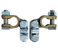 Restagraf Jeu de Cosses de Batterie à Barrette pour Borne Batterie Japonaise, 35mm2, Lot de 2, Gris