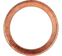 Restagraf - Joint de Bouchon de Vidange - 18,2 x 23,9 x 1,5 mm - Réf. 7396 - Cuivre - Compatible Véhicules Audi Bmw Ford Kia Land Rover Mazda Porsche Renault Volvo - Sachet de 10