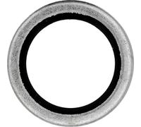 Restagraf - Joint de Vidange Bague BS - Diam. 14,7 x 21 x 1,5 mm - Compatible avec CITROËN AX , DAEWOO LANOS , DAIHATSU SIRION II , HONDA S2000 , PEUGEOT 1007 - Réf. 227383 - Blister de 4