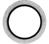 Restagraf - Joint de Bouchon de Vidange - 16,7 x 23 x 1,5 mm - Réf. 227384 - Acier - Compatible Véhicules Dacia Mercedes Mitsubishi Nissan Renault Opel - Blister de 4