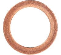 Restagraf - Joint de Vidange Cuivre Plat - Diam. 12 x 17 x 1,5 mm - Compatible avec BMW, Land Rover, Mini, Opel/Vauxhall, Porsche (Certains Moteurs) - Réf. 227367 - Blister de 3