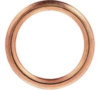 Restagraf - Joint de Bouchon de Vidange - 16 x 22 x 2 mm - Réf. 7372 - Cuivre - Compatible Véhicules Alpine Citroën Dacia Fiat Ford Jeep Mercedes Mini Mitsubishi Nissan Peugeot Renault Smart Toyota Volvo Opel Ds - Sachet de 30