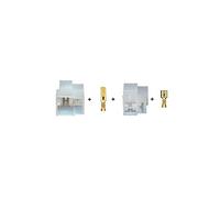 Restagraf - Kit Connecteur Cosses & Boitiers 3 Voies - Série 6,35 - Pour Fil 2,6 à 6 mm² - Ensemble Complet pour Câblage Automobile - Réf. 225113