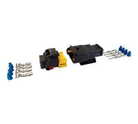 Restagraf - Kit Connecteur Étanche Cosses & Boitiers 8 Voies - Série 1,5 - Ensemble Complet pour Câblage Automobile - Réf. 225126