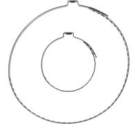 Restagraf - Jeu de Colliers à Oreille - Diamètre 25 à 110 mm - Pour Soufflet de Cardan - Acier Inoxydable - Réf. 7500 - Sachet de 2, Gris