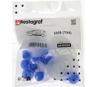 RESTAGRAF Kit de clip de fixation carrosserie Côté du véhicule inférieur 604000X