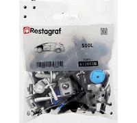 Restagraf - Kit de Fixations pour Aile Avant 500L Sauf Version TREKKING (10/2012 à 05/2022) - Kit Complet pour Réparation ou Remplacement - Réf. 612003B
