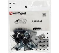 Restagraf - Kit de Fixations pour Aile Avant ASTRA G (04/1998 à 07/2004) - Kit Complet pour Réparation ou Remplacement - Réf. 616003B