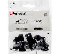 Restagraf - Kit de Fixations pour Aile Avant C5 (X7) Toutes Versions (04/2008 à 06/2017) - Kit Complet pour Réparation ou Remplacement - Réf. 605012B