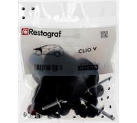 Restagraf - Kit de Fixations pour Aile Avant CLIO V Toutes Versions (05/2019 à Aujourd'hui) - Kit Complet pour Réparation ou Remplacement - Réf. 601029B