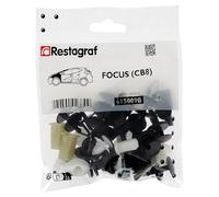 Restagraf - Kit de Fixations pour Aile Avant FOCUS (CB8) Toutes Versions (03/2011 à 03/2015) - Kit Complet pour Réparation ou Remplacement - Réf. 615009B