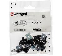Restagraf - Kit de Fixations pour Aile Avant GOLF IV Toutes Versions (01/1998 à 06/2006) - Kit Complet pour Réparation ou Remplacement - Réf. 608005B