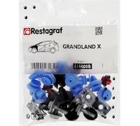 Restagraf - Kit de Fixations pour Aile Avant GRANDLAND X (07/2017 à Aujourd'hui) - Kit Complet pour Réparation ou Remplacement - Réf. 616000B