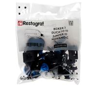 Restagraf - Kit de Fixations pour Aile Avant JUMPER III, DUCATO 3, BOXER 3, MOVANO C (Phase 2) (06/2014 à Aujourd'hui) - Kit Complet pour Réparation ou Remplacement - Réf. 606001B
