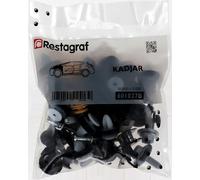 Restagraf - Kit de Fixations pour Aile Avant KADJAR (06/2015 à 12/2022) - Kit Complet pour Réparation ou Remplacement - Réf. 601027B