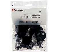 Restagraf - Kit de Fixations pour Aile Avant KANGOO III (03/2021 à Aujourd'hui), TOWNSTAR (01/2022 à Aujourd'hui) - Kit Complet pour Réparation ou Remplacement - Réf. 601011B