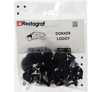 Restagraf - Kit de Fixations pour Aile Avant LODGY, DOKKER (03/2012 à 03/2022) - Kit Complet pour Réparation ou Remplacement - Réf. 602001B