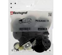 Restagraf - Kit de Fixations pour Aile Avant MEGANE IV Toutes Versions (01/2016 à Aujourd'hui) - Kit Complet pour Réparation ou Remplacement - Réf. 601018B