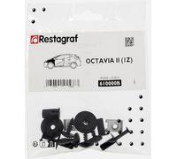 Restagraf - Kit de Fixations pour Aile Avant OCTAVIA II (1Z) Toutes Versions (06/2004 à 03/2013) - Kit Complet pour Réparation ou Remplacement - Réf. 610000B