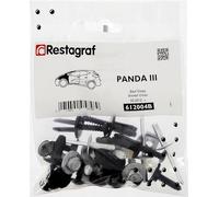 Restagraf - Kit de Fixations pour Aile Avant PANDA III Sauf Version CROSS (03/2012 à Aujourd'hui) - Kit Complet pour Réparation ou Remplacement - Réf. 612004B
