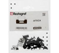 Restagraf - Kit de Fixations pour Bouclier Arrière ATECA (575) (Phase 1) (04/2016 à 08/2020) - Kit Complet pour Réparation ou Remplacement - Réf. 609003H