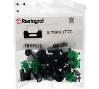 Restagraf - Kit de Fixations pour Bouclier Arrière X-TRAIL T32 (Phase 2)(04/2017 à 12/2021) - Kit Complet pour Réparation ou Remplacement - Réf. 603007H