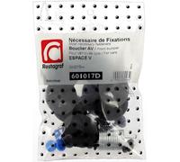 Restagraf - Kit de Fixations pour Bouclier Avant Espace V Toutes Versions (04/2015 à 03/2023) - Kit Complet pour Réparation ou Remplacement - Réf. 601017D