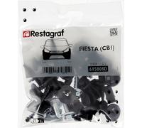 Restagraf - Kit de Fixations pour Bouclier Avant FIESTA (CB1) (03/2008 à 11/2012) - Kit Complet pour Réparation ou Remplacement - Réf. 615008D