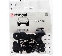 Restagraf - Kit de Fixations pour Bouclier Avant GOLF VII Toutes Versions (11/2012 à 06/2020) - Kit Complet pour Réparation ou Remplacement - Réf. 608007D