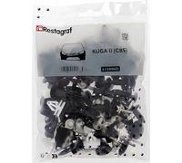 Restagraf - Kit de Fixations pour Bouclier Avant KUGA (CBS) (Phase 2) (09/2016 à 02/2020) - Kit Complet pour Réparation ou Remplacement - Réf. 615006D
