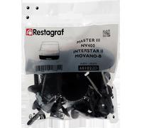 Restagraf - Kit de Fixations pour Bouclier Avant MASTER III (04/2010 à 09/2019), NV400, INTERSTAR II (04/2010 à Aujourd'hui), MOVANO-B (04/2010 à 12/2021) - Réf. 601022D