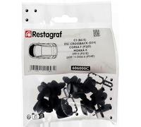 Restagraf - Kit de Fixations pour Capot C3, DS3 CROSSBACK, CORSA F, MOKKA II, 208 II, 2008, e-2008 II - Kit Complet pour Réparation ou Remplacement - Réf. 606000C