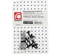 Restagraf - Kit de Fixations pour Carénage Sous Moteur diesel CORDOBA/IBIZA (6L), POLO (9N) - Kit Complet pour Réparation ou Remplacement - Réf. 611003V