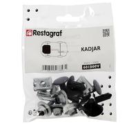 Restagraf - Kit de Fixations pour Carénage Sous Moteur KADJAR (06/2015 à 12/2022) - Kit Complet pour Réparation ou Remplacement - Réf. 601000V