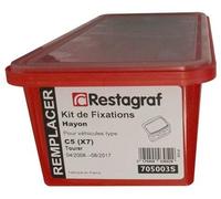 Restagraf - Kit de Fixations pour Hayon C5 BREAK TOURER (X7) (04/2008 à 06/2017) - Réf. 705003S - Boîte de 62 Pièces
