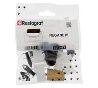 Restagraf - Kit de Fixations pour Pare-Brise MEGANE III (11/2008 à 05/2016) - Kit Complet pour Réparation ou Remplacement - Réf. 601002Y