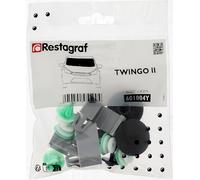 Restagraf - Kit de Fixations pour Pare-Brise TWINGO II (06/2007 à 06/2014) - Kit Complet pour Réparation ou Remplacement - Réf. 601004Y