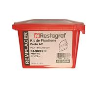 Restagraf - Kit de Fixations pour Porte Avant KANGOO II Tous Modèles (01/2008 à Aujourd'hui) - Réf. 701006A - Boîte de 63 Pièces
