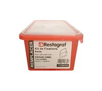 Restagraf - Kit de Fixations pour Porte FOCUS (CB8) Tous Modèles (03/2011 à 03/2015) - Kit Complet pour Réparation ou Remplacement - Réf. 715005A