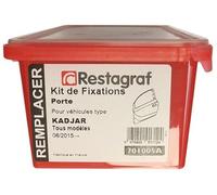 Restagraf - Kit de Fixations pour Porte KADJAR Tous Modèles (06/2015 à Aujourd'hui) - Réf. 701005A - Boîte de 105 Pièces