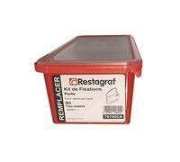 Restagraf - Kit de Fixations pour Porte Q3 Phase 1 (10/2011 à 02/2015) - Kit Complet pour Réparation ou Remplacement - Réf. 707005A