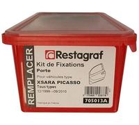 Restagraf - Kit de Fixations pour Porte XSARA PICASSO Tous Modèles (12/1999 à 09/2010) - Kit Complet pour Réparation ou Remplacement - Réf. 705013A