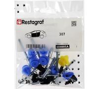 Restagraf - Kit de Fixations pour Portes 307 Toutes Versions sauf Cabriolet (04/2001 à 06/2008) - Kit Complet pour Réparation ou Remplacement - Réf. 604005A