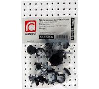 Restagraf - Kit de Fixations pour Portes 308 (T7) Toutes Versions sauf Cabriolet (09/2007 à 03/2014) - Kit Complet pour Réparation ou Remplacement - Réf. 604006A