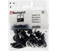 Restagraf - Kit de Fixations pour Portes Arrière EXPERT 3, JUMPY III, SCUDO II, PROACE I (01/2007 à 09/2016) - Kit Complet pour Réparation ou Remplacement - Réf. 606006R