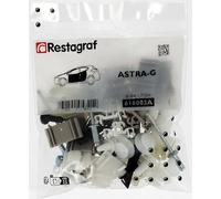 Restagraf - Kit de Fixations pour Portes ASTRA G Toutes Versions sauf Cabriolet (04/1998 à 07/2004) - Kit Complet pour Réparation ou Remplacement - Réf. 616003A
