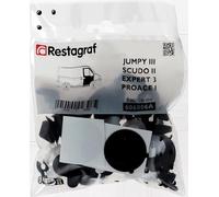 Restagraf - Kit de Fixations pour Portes Avant EXPERT 3, JUMPY III, SCUDO II, PROACE I (01/2007 à 09/2016) - Kit Complet pour Réparation ou Remplacement - Réf. 606006A