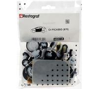 Restagraf - Kit de Fixations pour Portes C4 PICASSO (B78) Toutes Versions (06/2013 à 07/2022) - Kit Complet pour Réparation ou Remplacement - Réf. 605011A